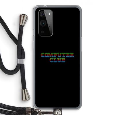 Retro: OnePlus 9 Pro Transparant Hoesje met koord