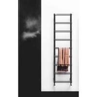 Instamat Emma Elektrische radiator 159.2x50cm Incl. Wandconsoles Zwart mat EM160.50EB01 Instamat Emma Elektrische radiator 159.2x50cm Incl. Wandconsoles Zwart mat EM160.50EB01