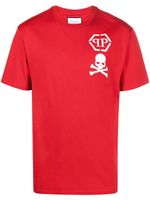 Philipp Plein t-shirt à logo imprimé - Rouge - thumbnail