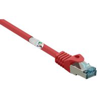 Renkforce RF-5043954 RJ45 Netwerkkabel, patchkabel CAT 6A S/FTP 2.00 m Rood Vlambestendig 1 stuk(s) - thumbnail