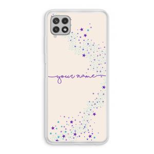 Sterren: Samsung Galaxy A22 4G Transparant Hoesje