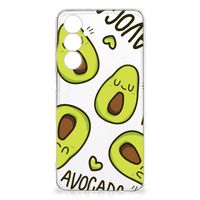 Samsung Galaxy A54 5G Telefoonhoesje met Naam Avocado Singing - thumbnail