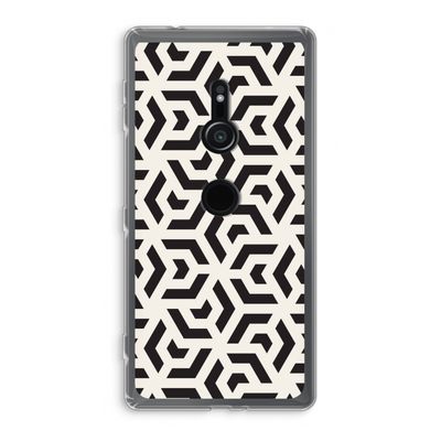 Crazy pattern: Sony Xperia XZ2 Transparant Hoesje