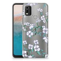 Nokia C21 Plus Uniek TPU Case Blossom White