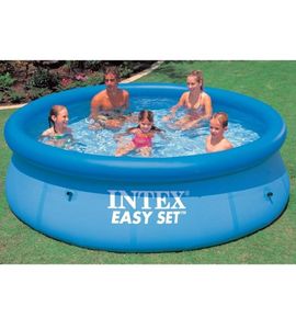 Intex 28120 bovengronds zwembad Opblaasbaar zwembad Rond Blauw