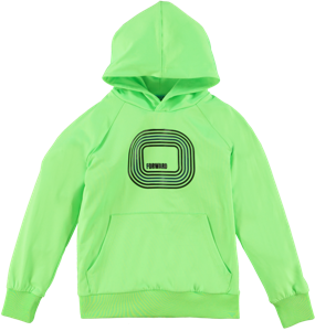 B'Chill Jongens sweater - Ray - Neongroen