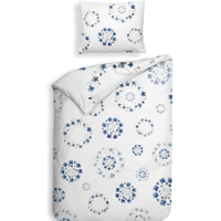 Dekbedovertrek Zoe Katoen Satijn Bloemen 140x200 Cm Anti Allergie Heckett Lane - Dekbed-Discounter.nl
