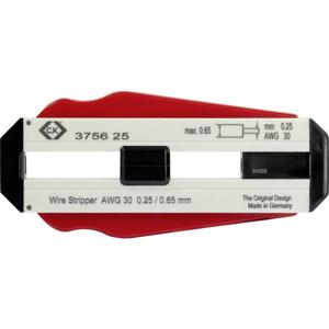 C.K T3756 25 Draadstripper Geschikt voor: PVC-draden, PTFE-draden 0.25 mm (max)