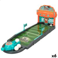 Behendigheidsspel Colorbaby Football 6 Stuks