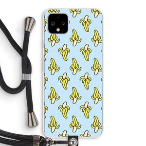 Bananas: Pixel 4 XL Transparant Hoesje met koord