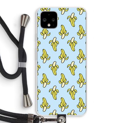 Bananas: Pixel 4 XL Transparant Hoesje met koord