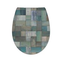 Toiletzitting Cedo Mosaic Softclose Mozaiek Veelkleurig Cedo - thumbnail