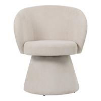 Hermes Crème Eetkamerstoel/ Fauteuil Eden 3