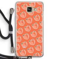 Just peachy: Samsung Galaxy A5 (2016) Transparant Hoesje met koord