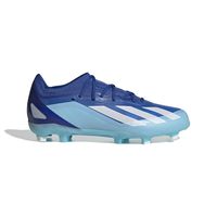 adidas X Crazyfast.1 Gras Voetbalschoenen (FG) Kids Blauw Lichtblauw Wit - thumbnail