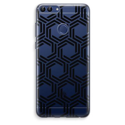 Geometrisch patroon: Huawei P Smart (2018) Transparant Hoesje