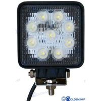 GS10243 - 27W ZWARTE LED DEKSPOTLIGHT