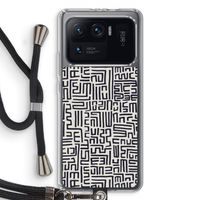 Moroccan Print: Xiaomi Mi 11 Ultra Transparant Hoesje met koord