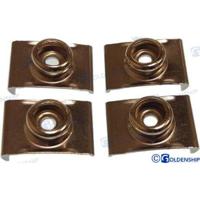 Lonas de fondeo y fundas GS72247 - CLIPS LONA PARABRISAS 22MM (4