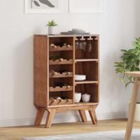 Rek Bruin 60 x 30 x 90 cm Massief Gerecycled Hout