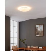 EGLO Nieves 1 Wandlamp/Plafondlamp - LED - Ø 41 cm - /Wit/Goud - thumbnail