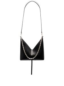 Givenchy petit sac à bandoulière Cut Out en cuir - Noir