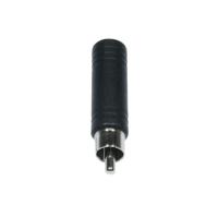 Accu-cable verloop RCA/Cinch male - 6.3 mm jack female