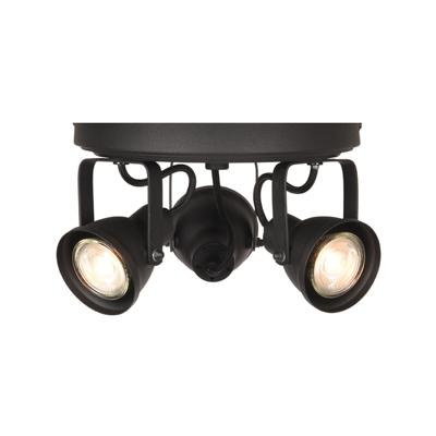 LABEL51 LED Spot 'Max' 3-lichts, kleur Zwart