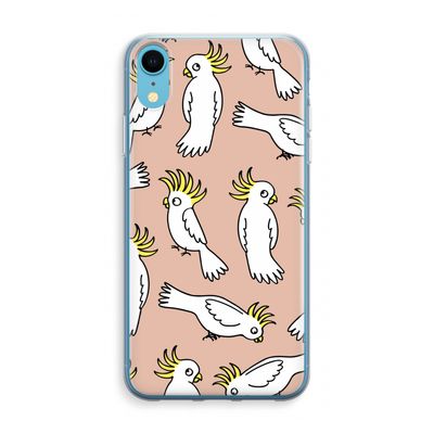 Papegaai: iPhone XR Transparant Hoesje