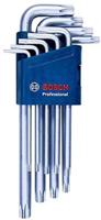 Bosch Blauw 1600a01th4 | hoeksleutelset | 9 delig | torx - 1600a01th4