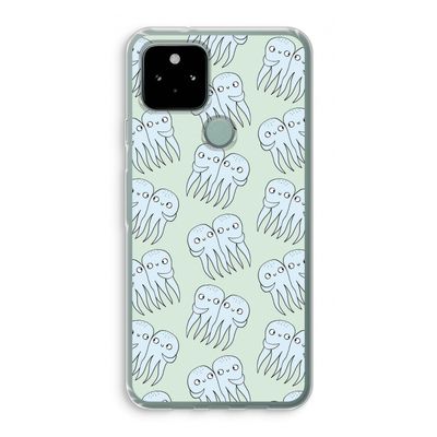 Octopussen: Google Pixel 5 Transparant Hoesje