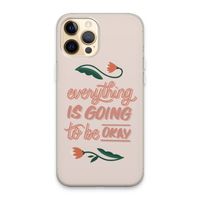 Optimistic flower girl: iPhone 13 Pro Max Transparant Hoesje