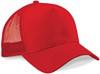 Beechfield CB640 Snapback Trucker - Classic Red/Classic Red - One Size