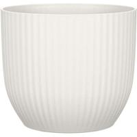 Ronde bloempot - DEROMA - 231 - 7 L - Ø 24 cm - Wit