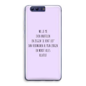 Relatief: Honor 9 Transparant Hoesje