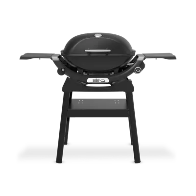 Weber Q 2200N Gas BBQ met stand Barbecue Q2200N Werkblad Zwart Onderstel Black Frame