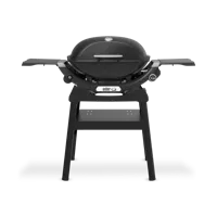 Weber Q 2200N Gas BBQ met stand Barbecue Q2200N Werkblad Zwart Onderstel Black Frame