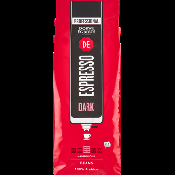 Douwe Egberts Professional Espresso Dark Beans 1 kg bij Jumbo