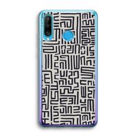 Moroccan Print: Huawei P30 Lite Transparant Hoesje