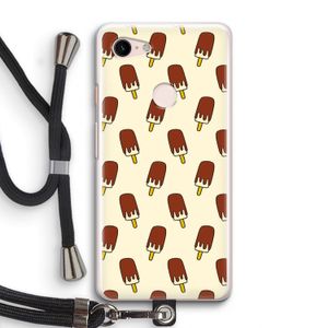 Yummy: Pixel 3 Transparant Hoesje met koord