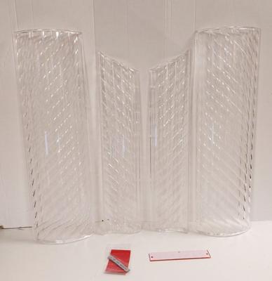 Wurlitzer 1100 Complete Plastics Set Onder - (7 stuks)