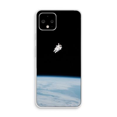 Alone in Space: Pixel 4 Transparant Hoesje