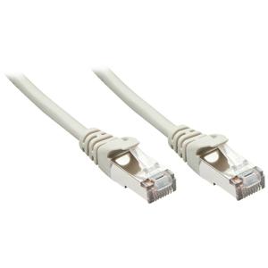 LINDY 48350 RJ45 Netwerkkabel, patchkabel CAT 5e F/UTP 30.00 m Grijs 1 stuk(s)