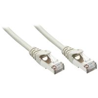 LINDY 48350 RJ45 Netwerkkabel, patchkabel CAT 5e F/UTP 30.00 m Grijs 1 stuk(s) - thumbnail