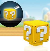 Super Mario Nightlight with Sound Question Block 8 cm - thumbnail