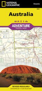 Wegenkaart - landkaart 3501 Adventure Map Australia - Australië | Nati