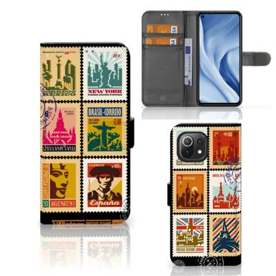 Xiaomi 11 Lite 5G NE | Mi 11 Lite | Flip Cover | Postzegels