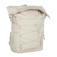 New Rebels Trondheim Windsor Rolltop Rugzak Beige New Rebels Trondheim Windsor Rolltop Rugzak Beige