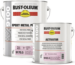 rust-oleum 9100 epoxyprimer grijs 5 ltr