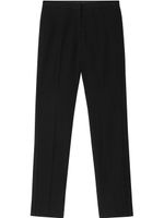 Burberry pantalon de costume crop - Noir